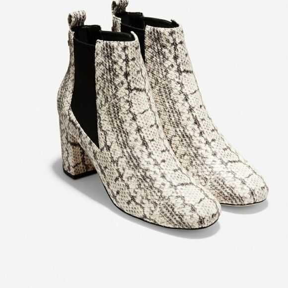 Cole Haan Nitasha Python Bootie - Picture 2 of 9